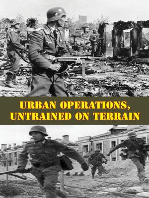 cover image of Urban Operations, Untrained On Terrain